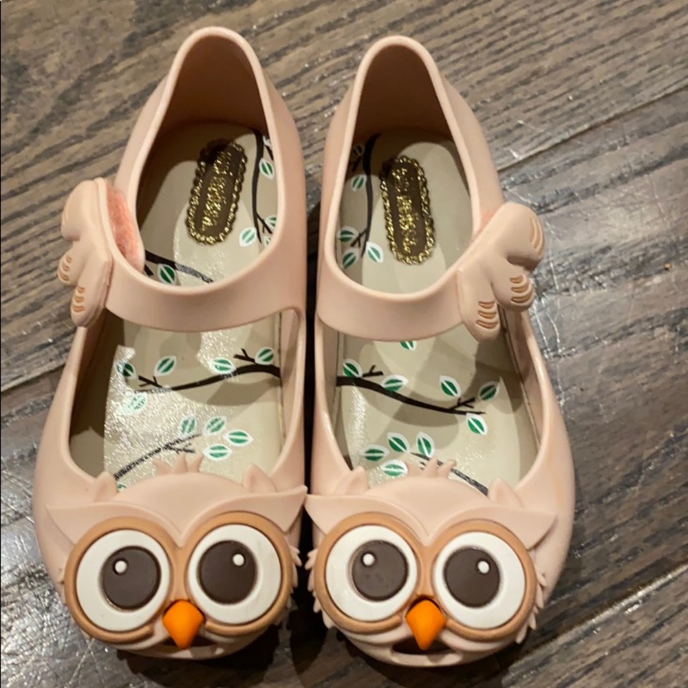 Mini Melissa Owl shoes